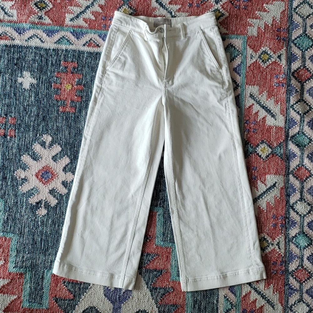 Everlane wide leg crop pants